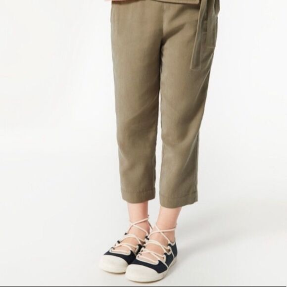 ZARA black/cream lace up shoes EUC size 22(6) - Picture 1 of 7